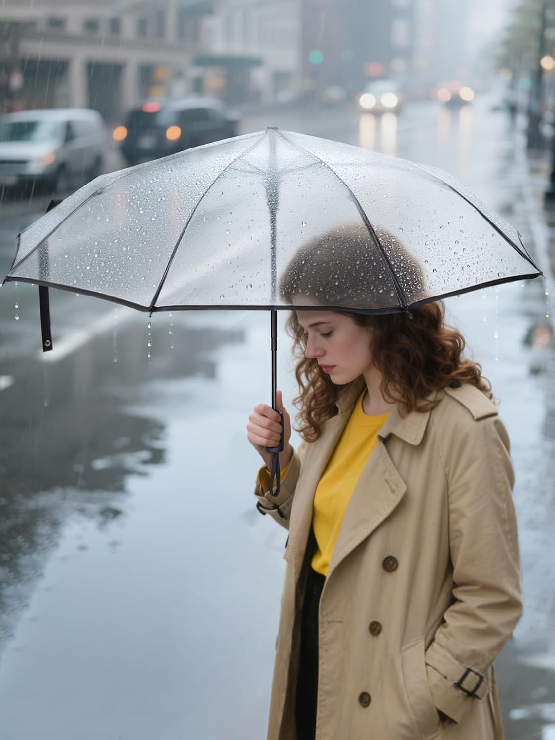 Windproof Compact Travel Umbrellas for Rain and Sun