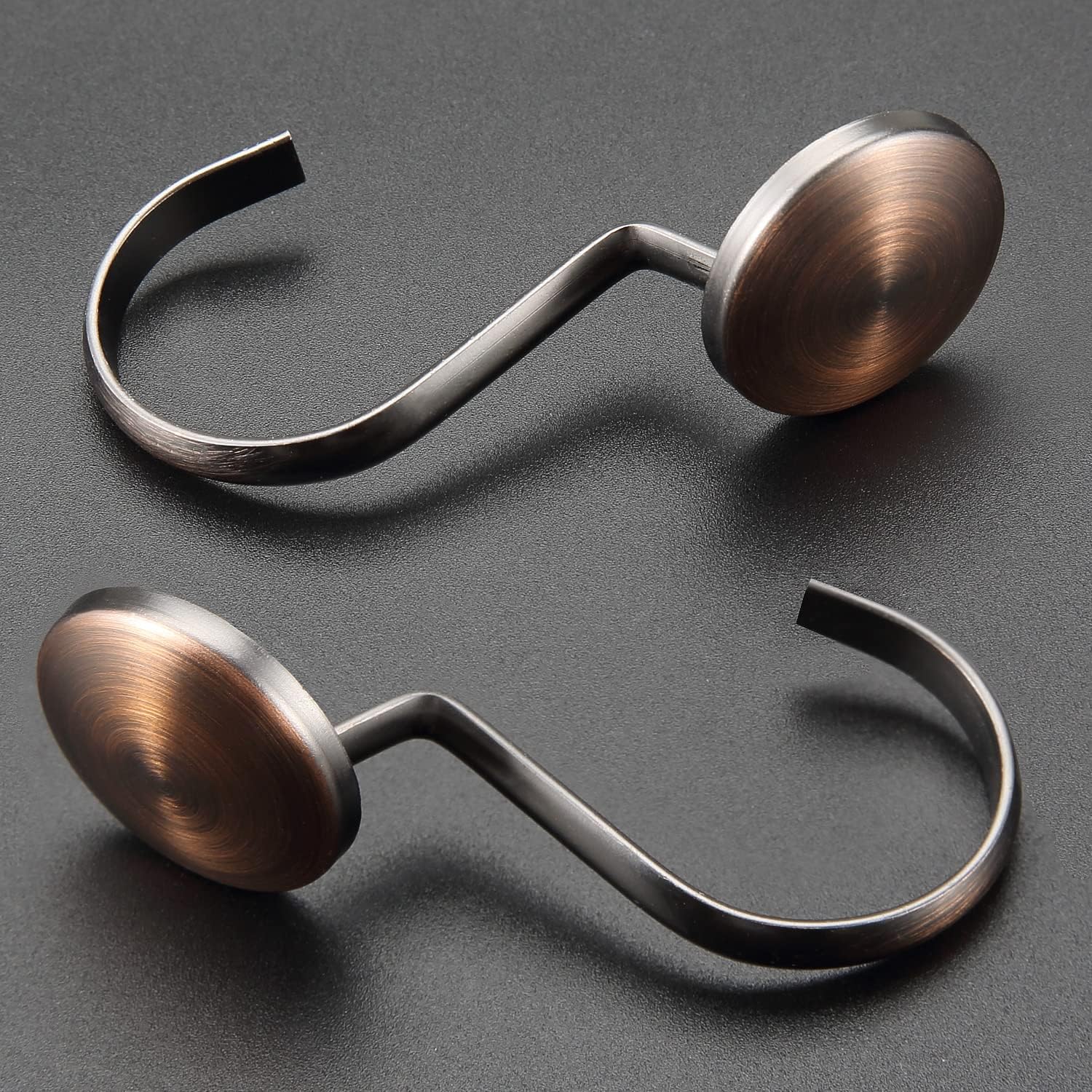 Bronze Shower Curtain Hooks