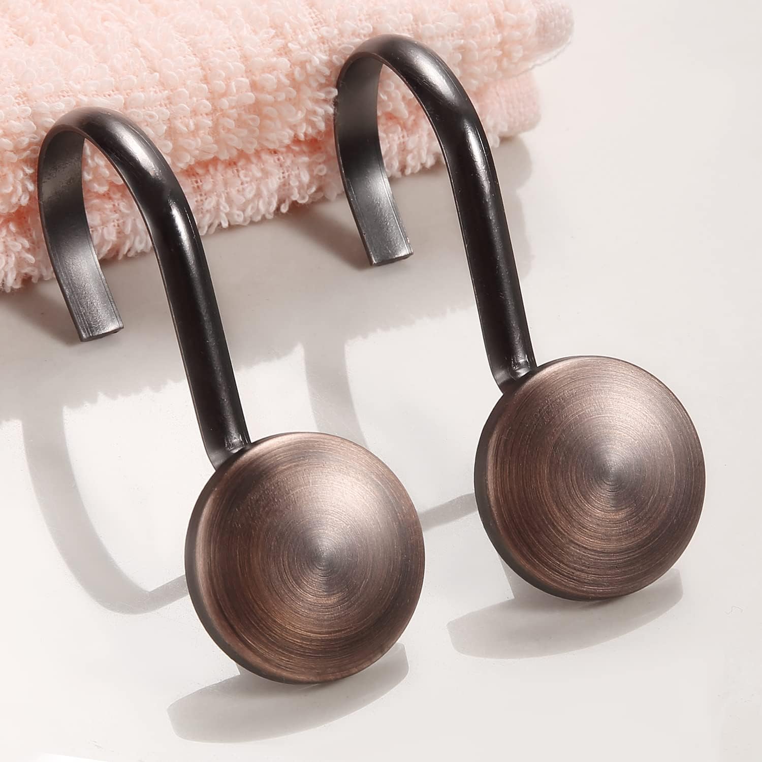 Bronze Shower Curtain Hooks