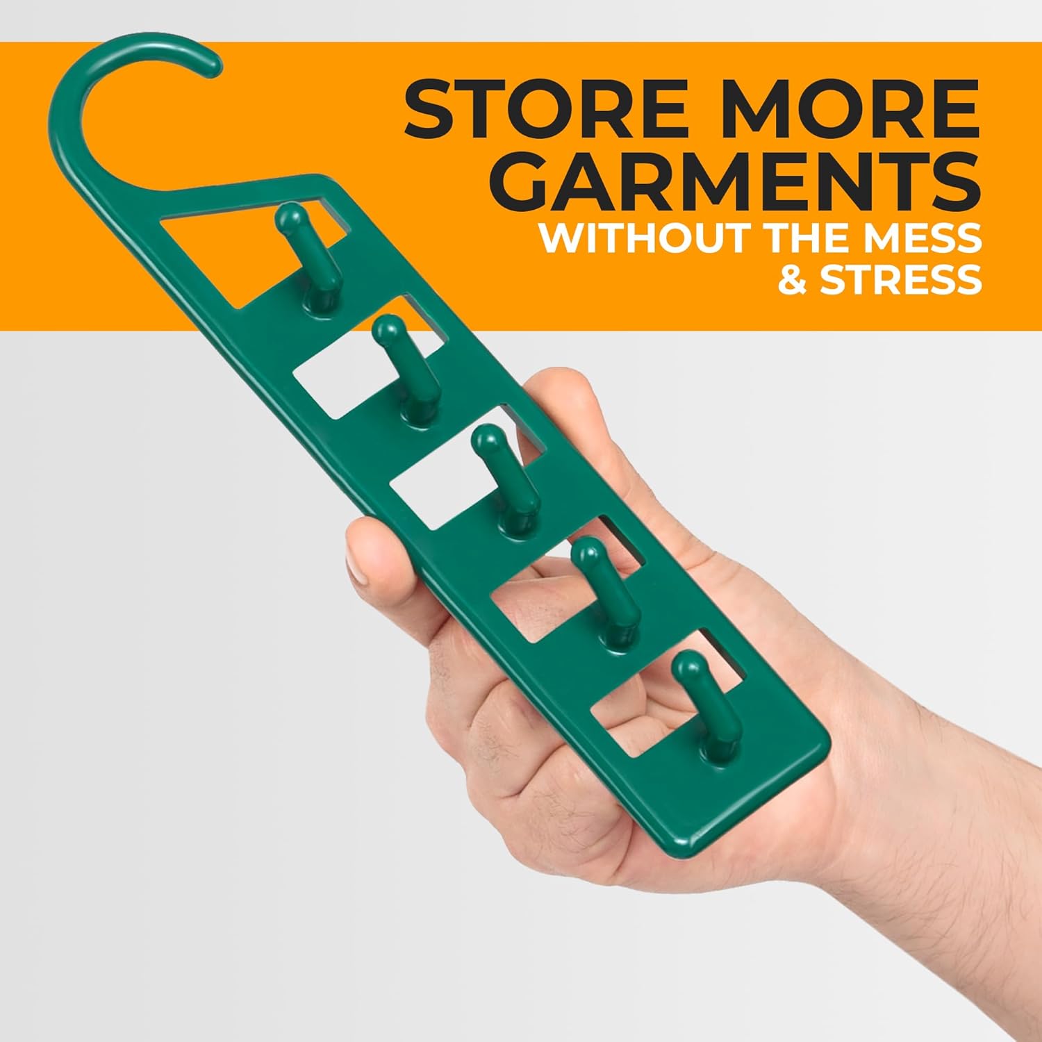 Space Saving Hangers for Clothes - 4 in Pack