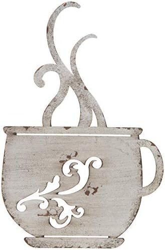 White Metal Rtic Coffee Cup Wall Art Decor for Kitchen Home Restaurant Vintage Cafe Coffee Shop Bar Sign Decor Hanging Decorations White Metal Rtic Coffee Cup Wall Art Decor for Kitchen Home Restaurant Vintage Cafe Coffee Shop Bar Sign Decor Hanging Decorations