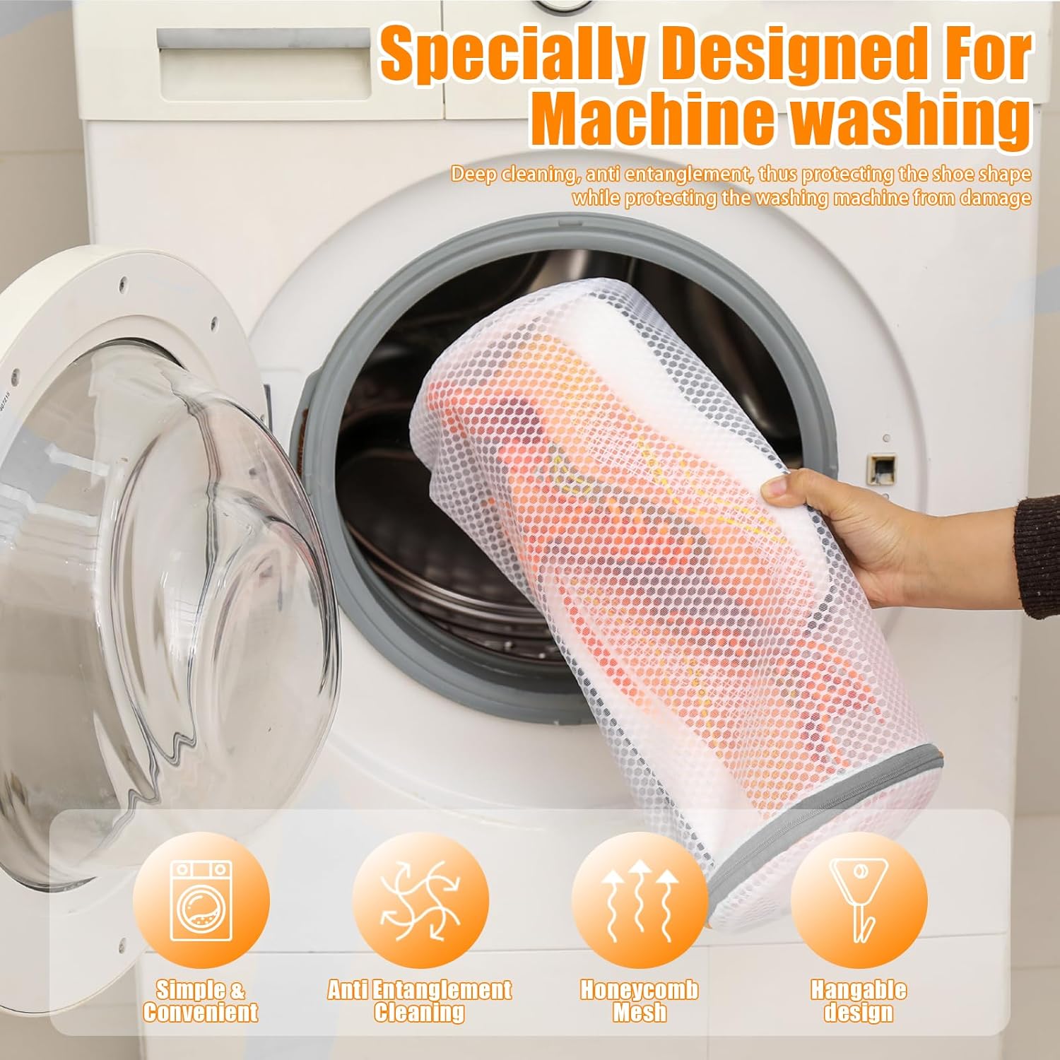 Kimmama Shoe Washing Machine Bag
