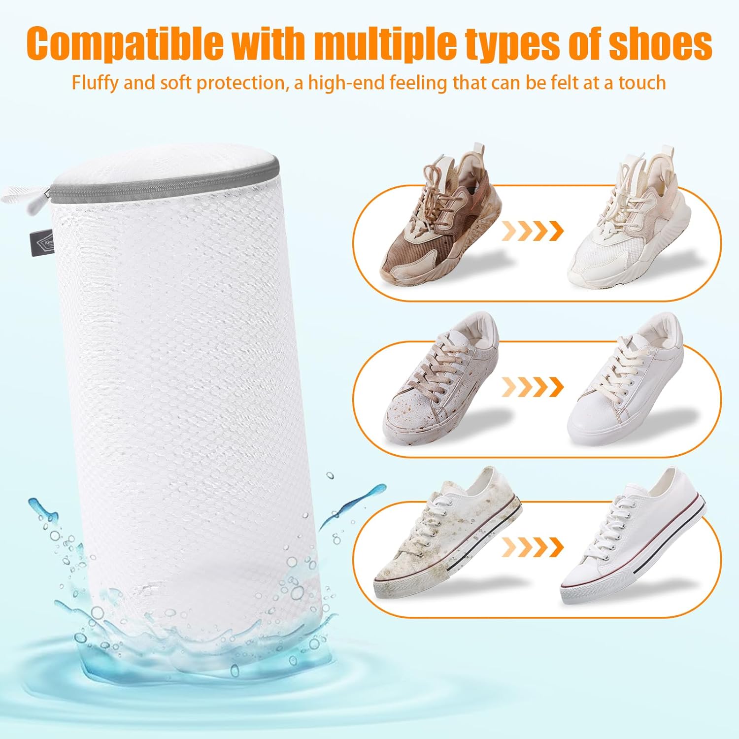 Kimmama Shoe Washing Machine Bag