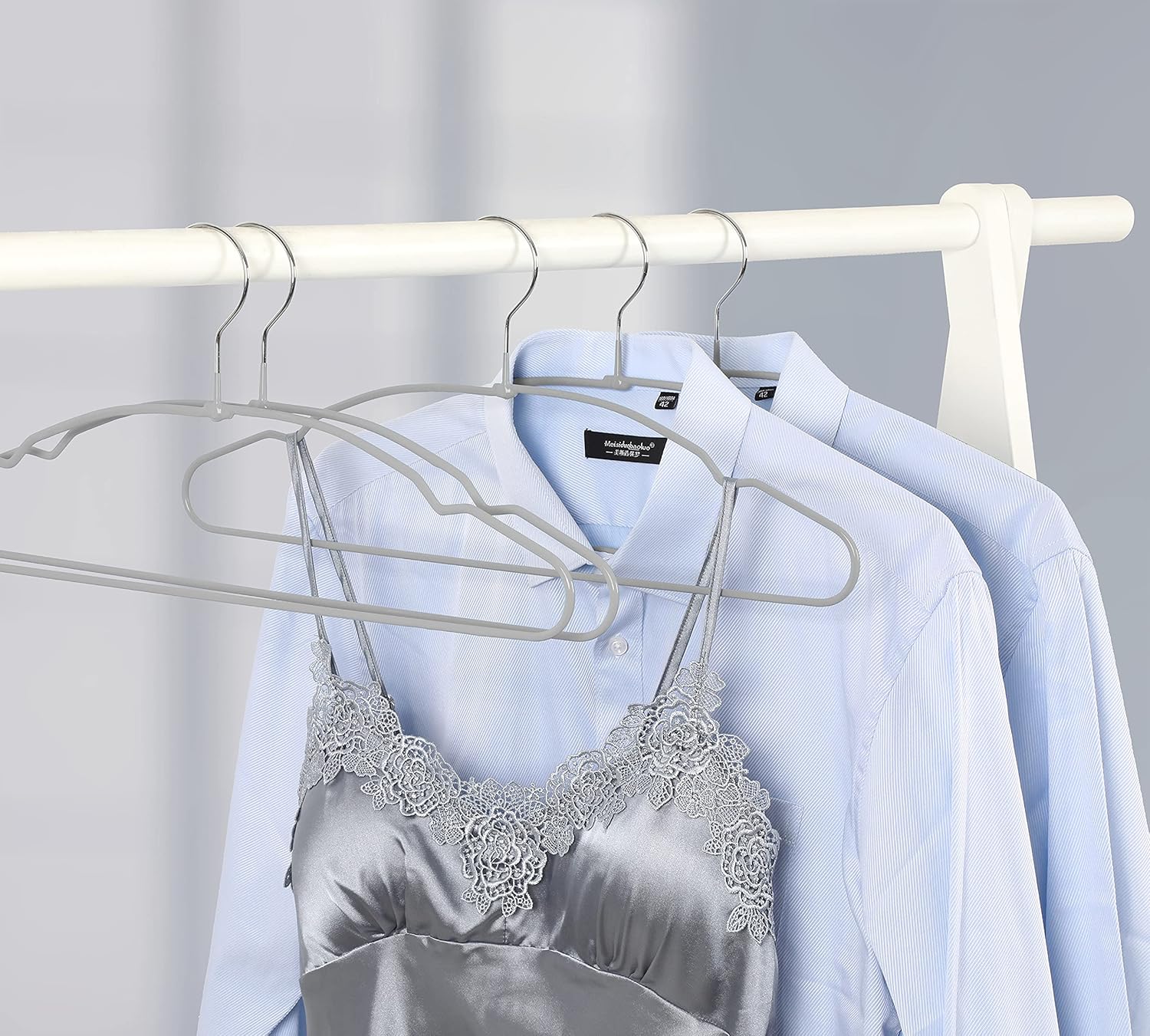 TOPIA HANGER Metal Hangers 20 Pack