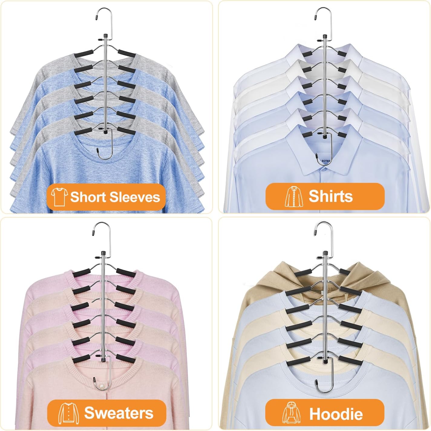 TOPIA HANGER Clothes Hanger Space Saving