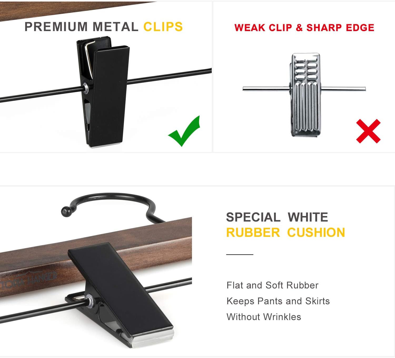 TOPIA HANGER Pants Hangers