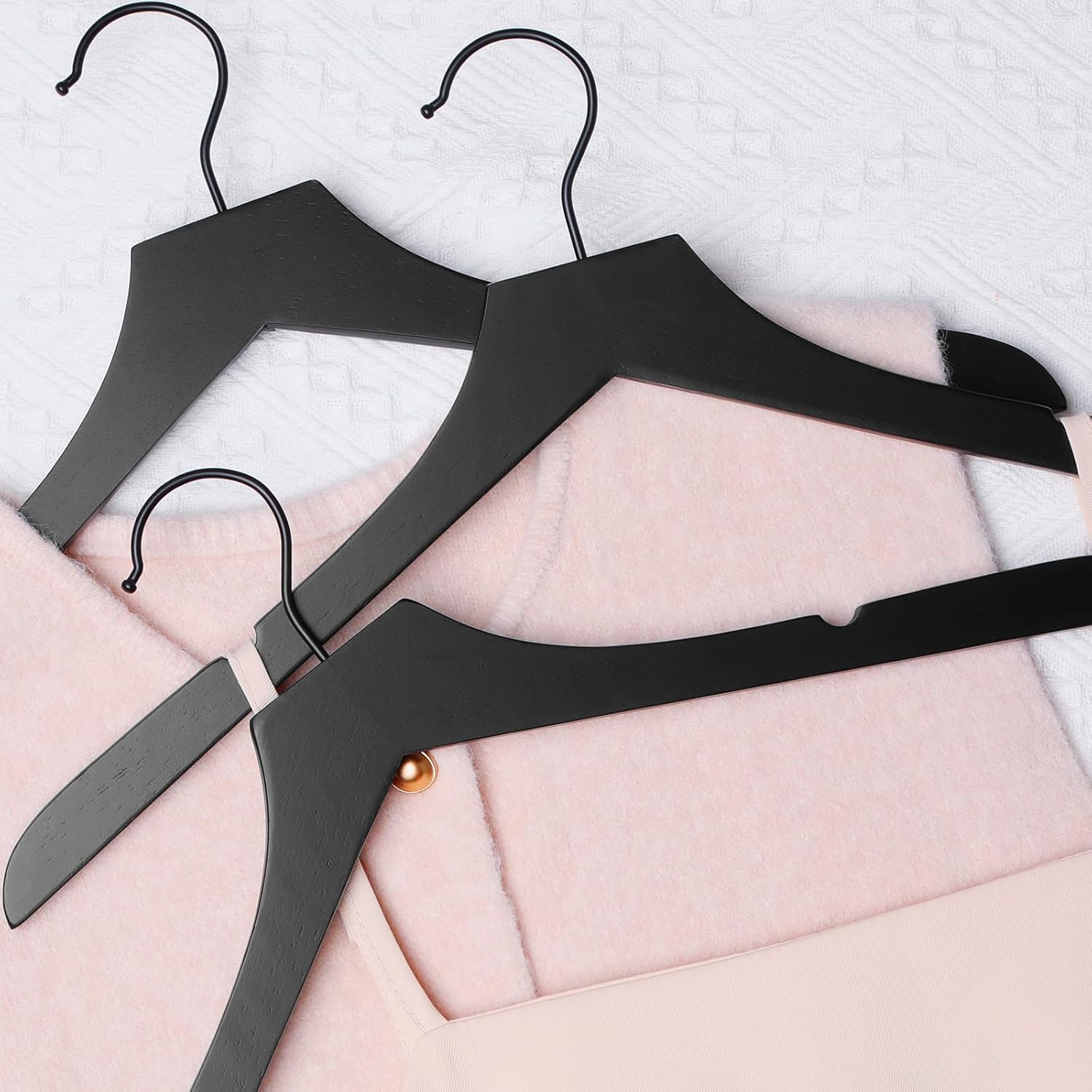 TOPIA HANGER Wooden Hangers 20 Pack