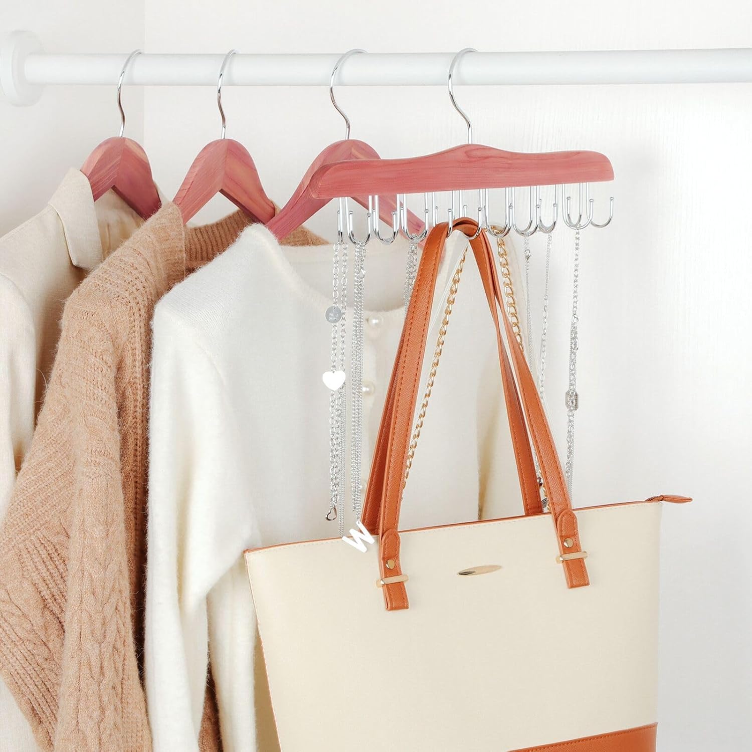 TOPIA HANGER Cedar Wood Hoodie Storage