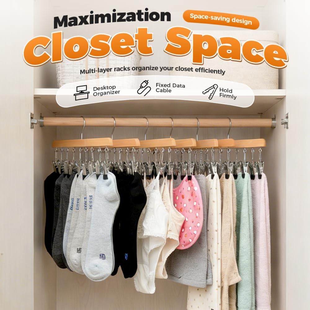 2 Pack Legging Hanger for Closet