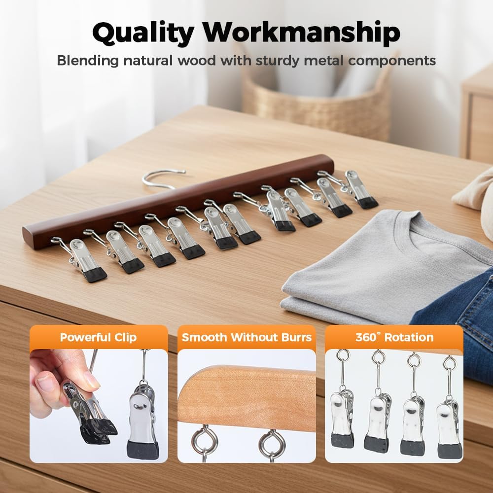 2 Pack Legging Hanger for Closet