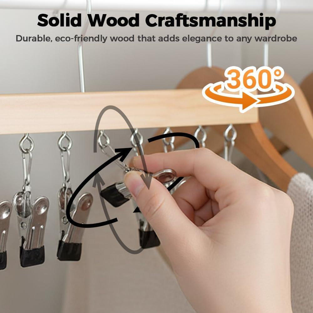 2 Pack Legging Hanger for Closet