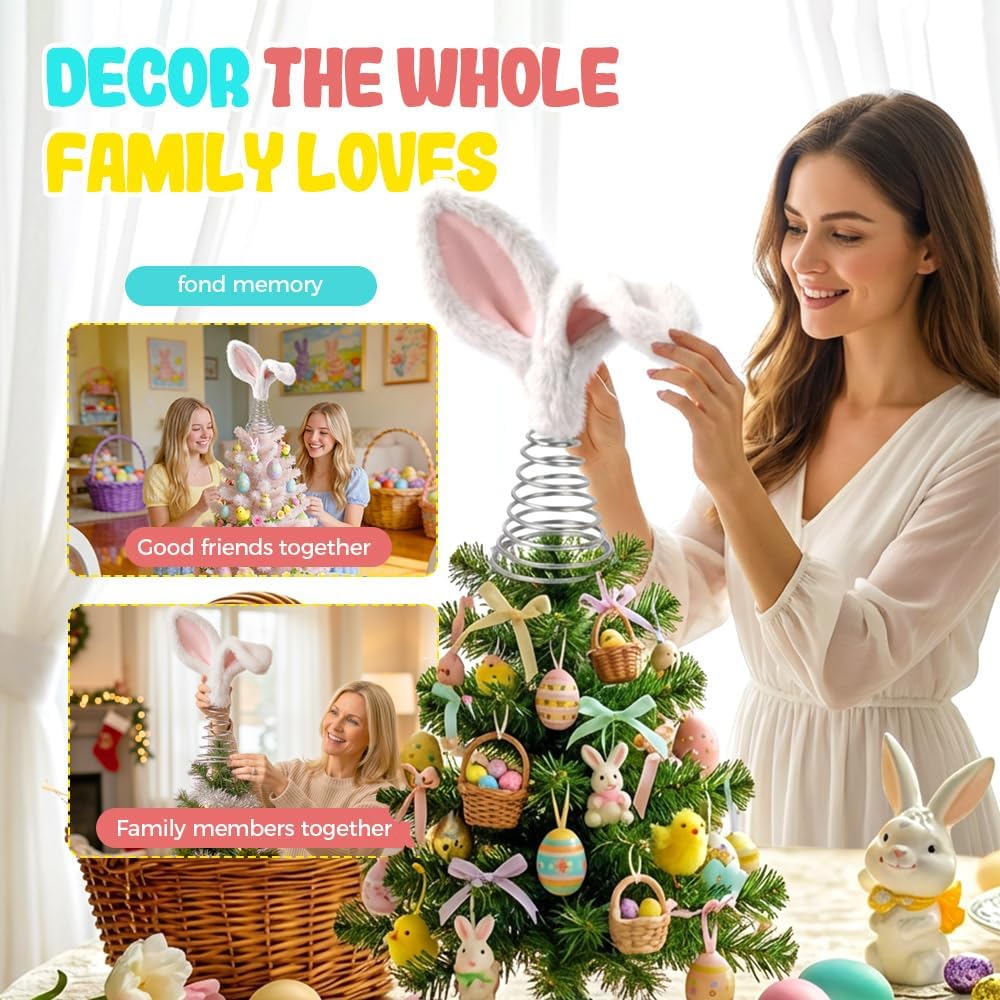 Easter Tree Topper Bunny Ears