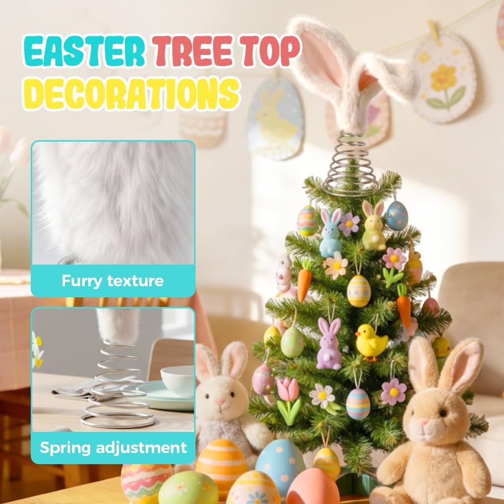 Easter Tree Topper Bunny Ears