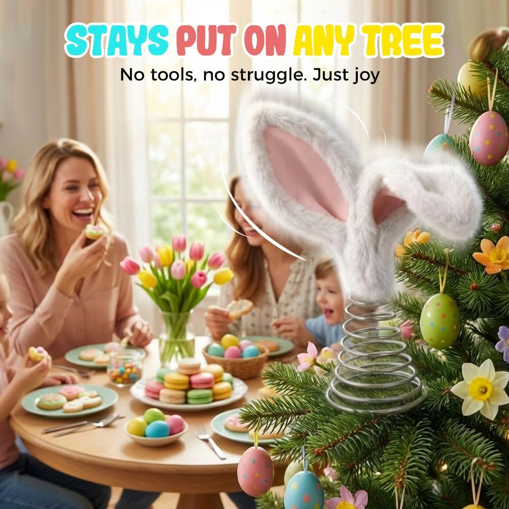 Easter Tree Topper Bunny Ears