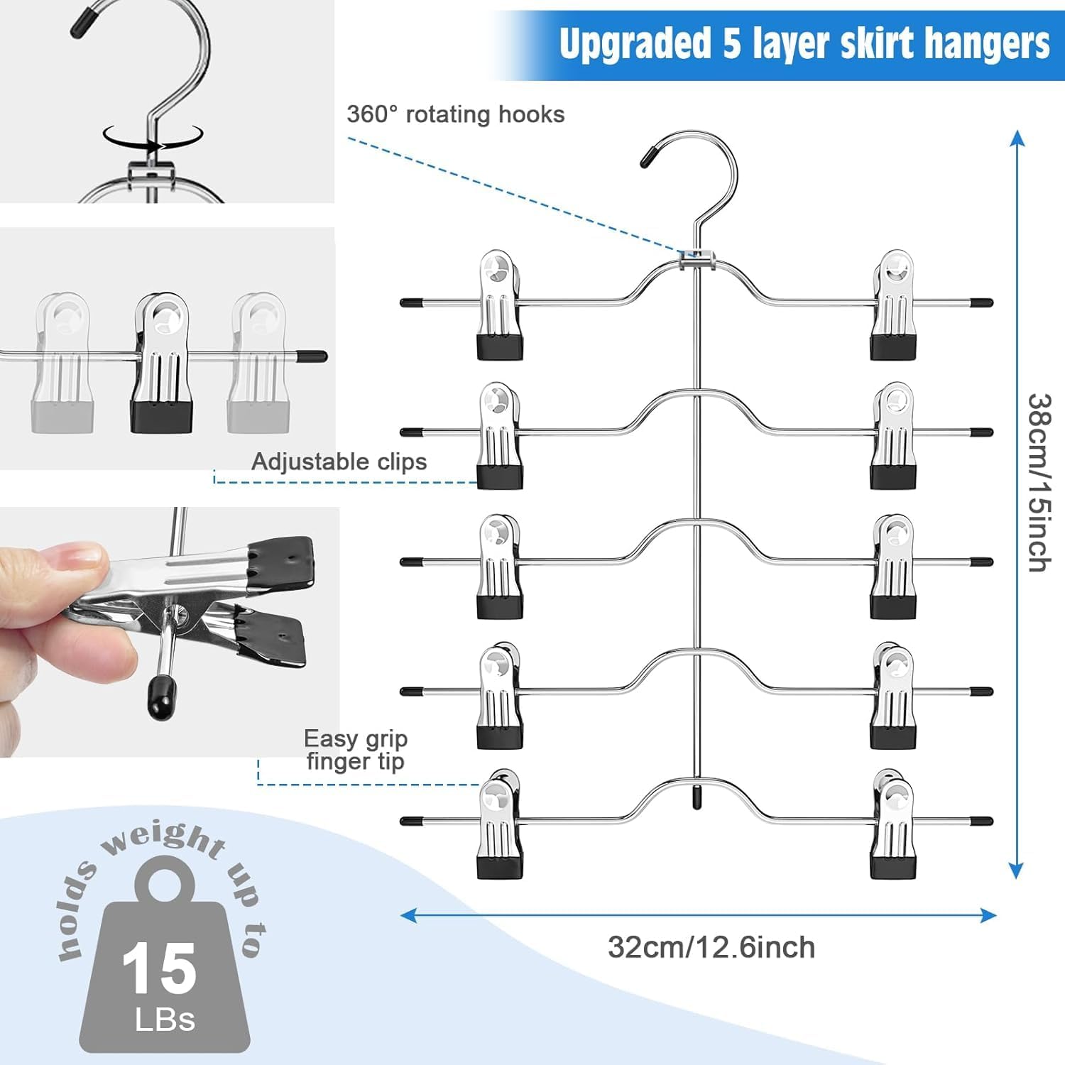 Legging Organizer for Closet Hanging