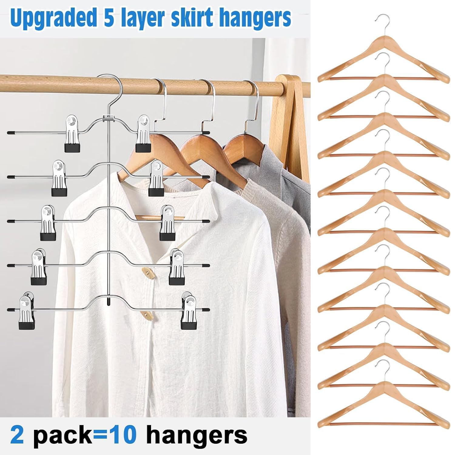 Legging Organizer for Closet Hanging