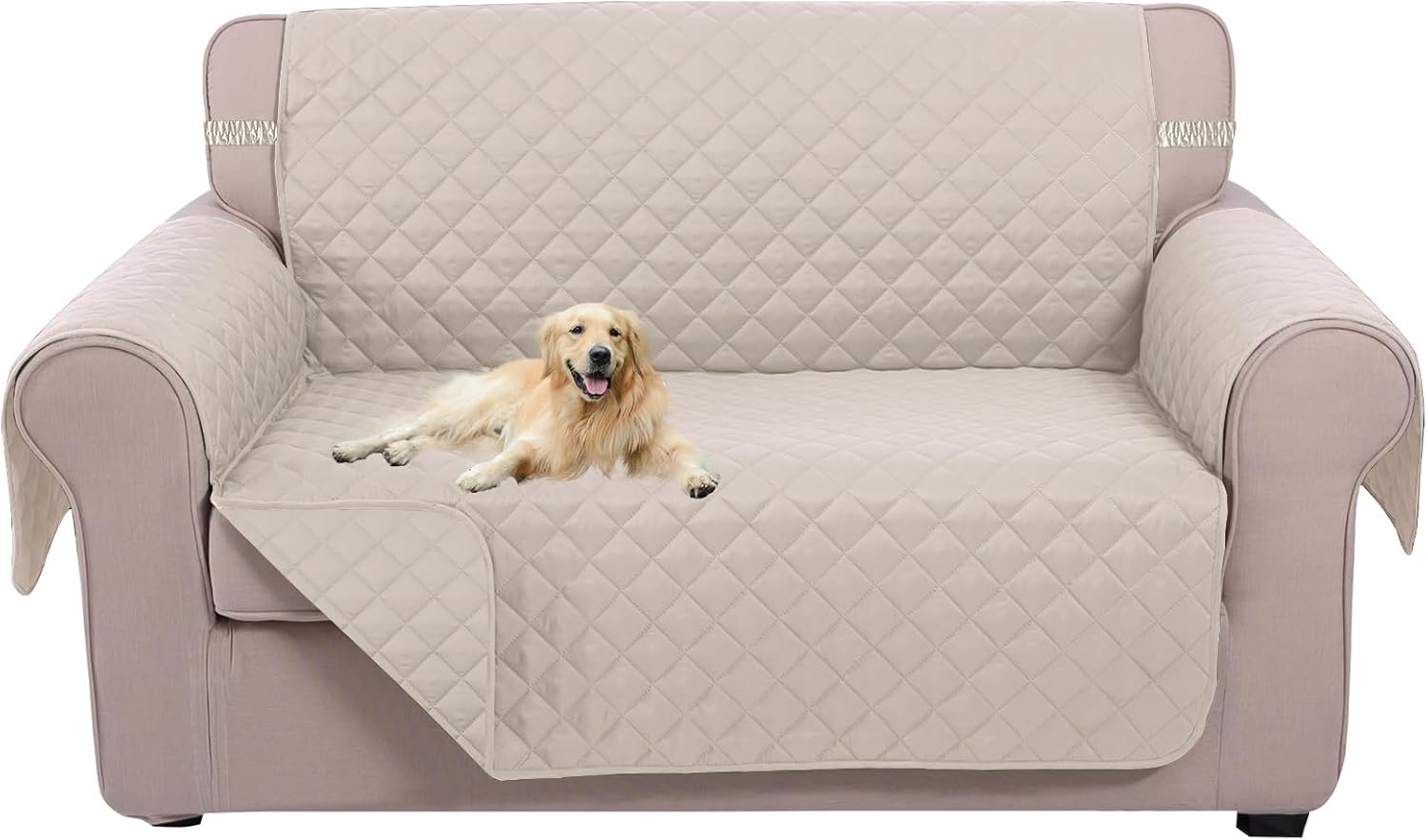 UNICE Home Reversible Sofa Cover Bundle Loveseat Cover(Sofa+Loveseat