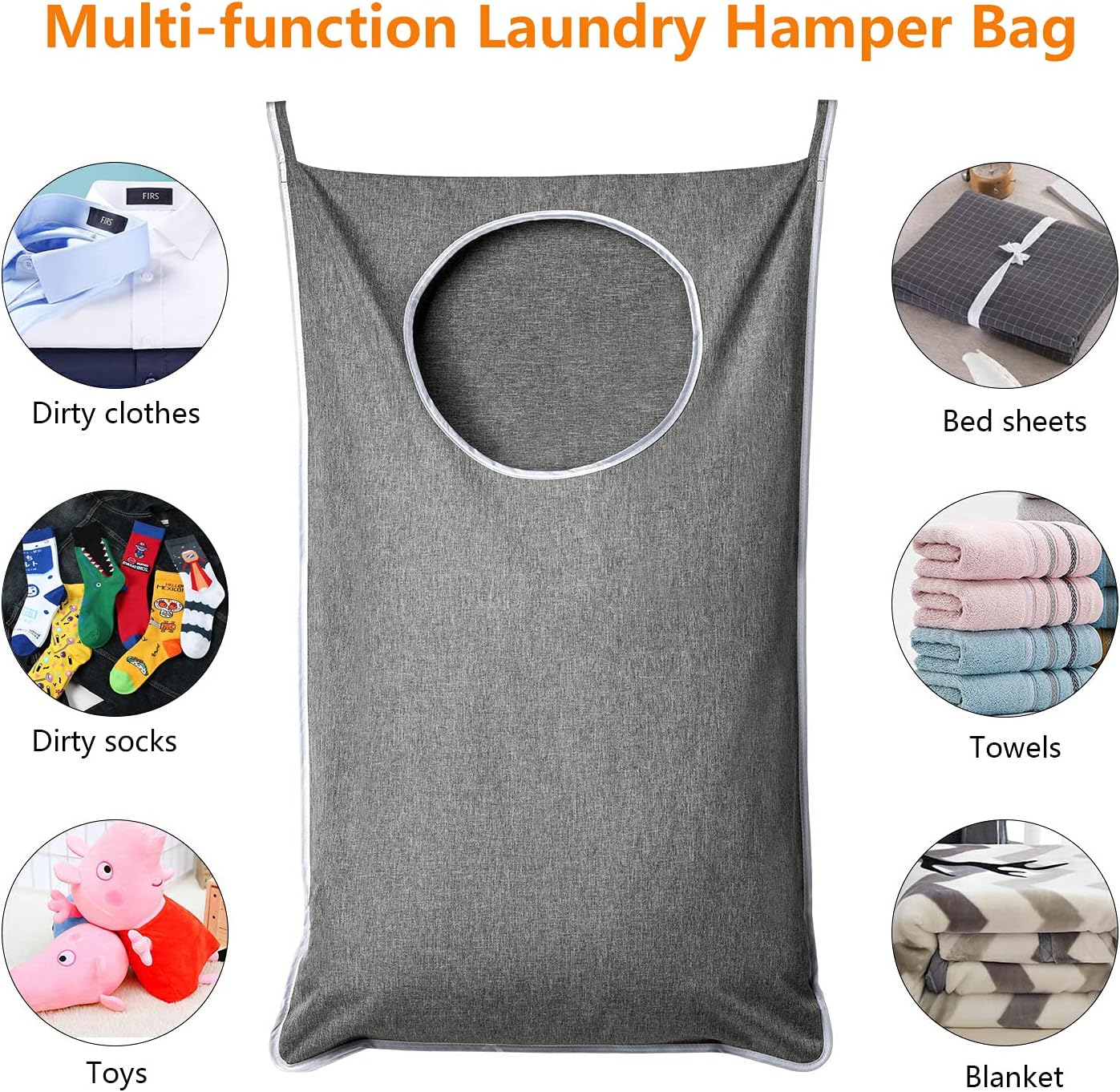 XL Hanging Laundry Hamper
