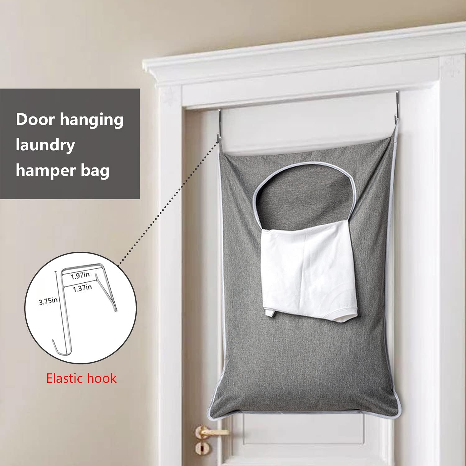 XL Hanging Laundry Hamper