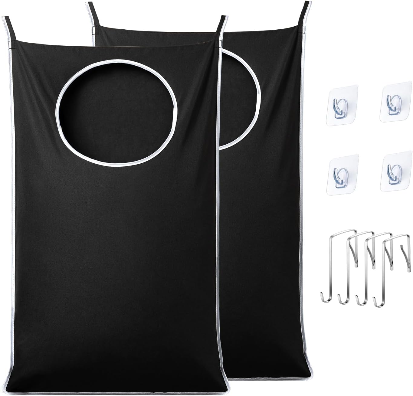 2 Pack XL Hanging Laundry Hamper