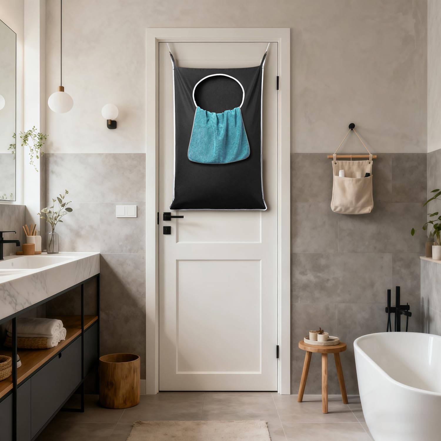2 Pack XL Hanging Laundry Hamper
