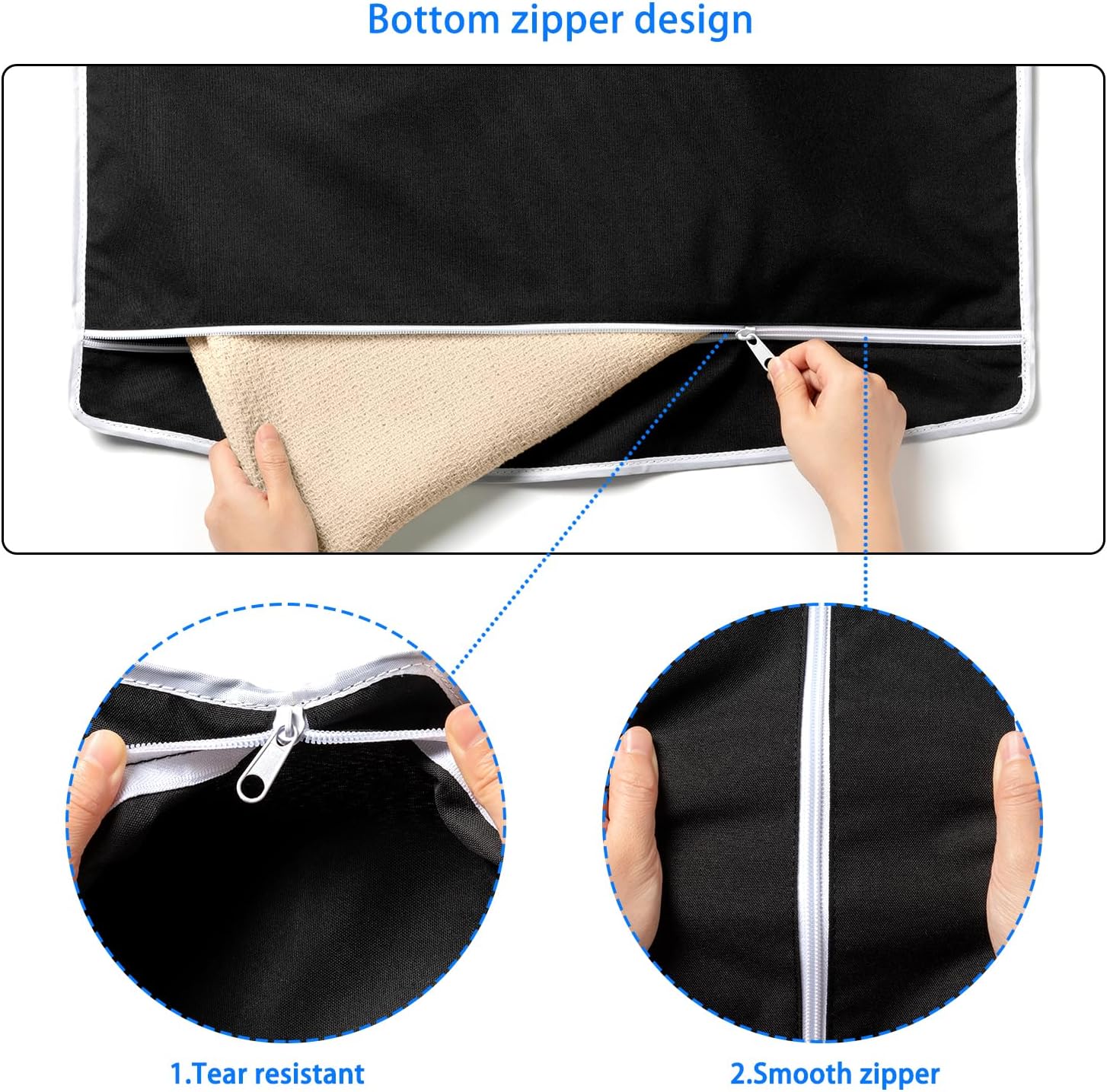 2 Pack XL Hanging Laundry Hamper