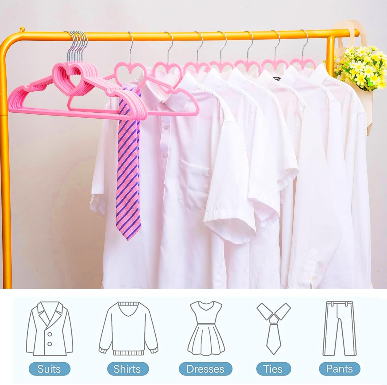 Velvet Hangers 20 Pack