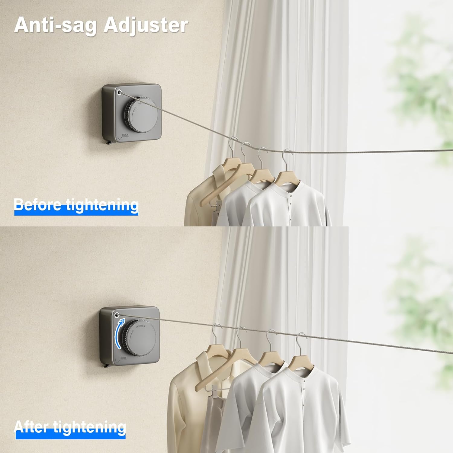Retractable Clothesline Indoor