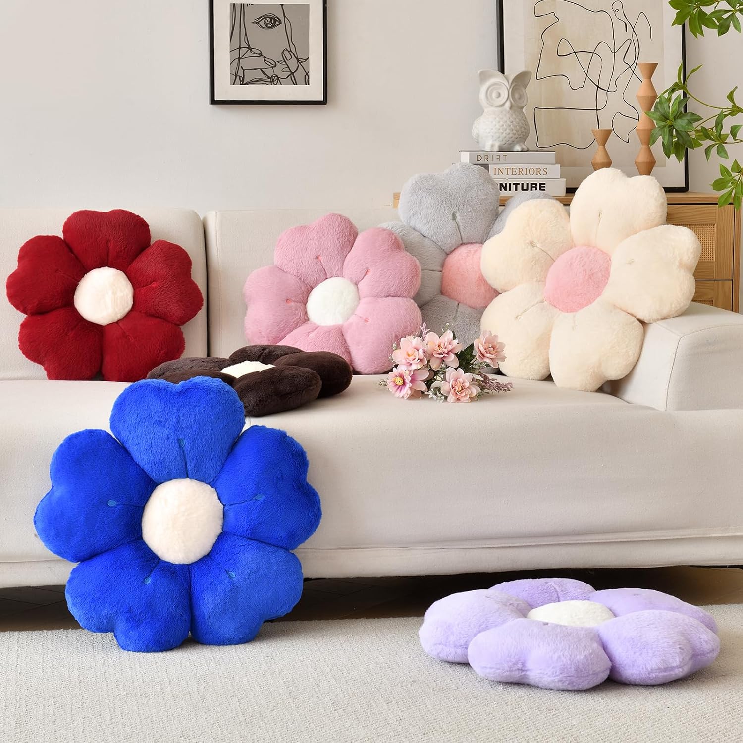 Flower Shaped Pillow