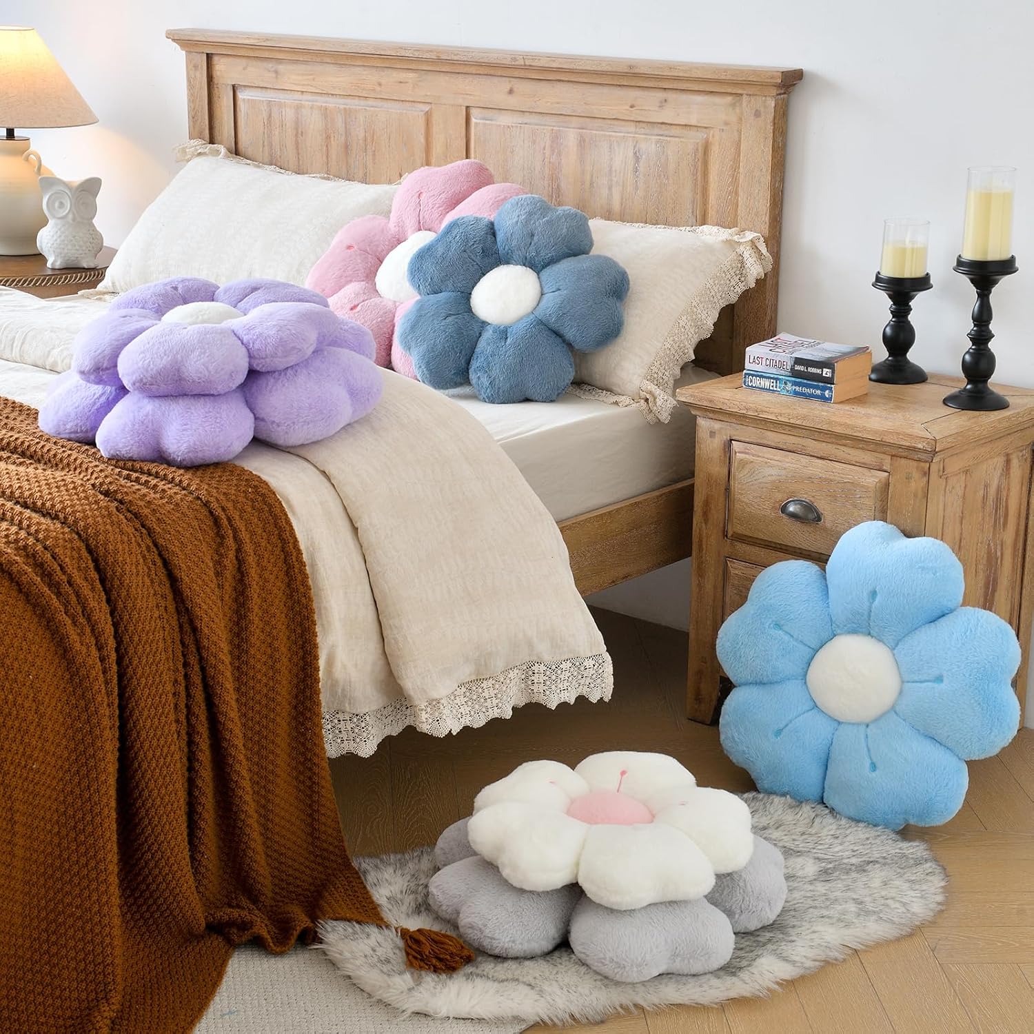Flower Shaped Pillow
