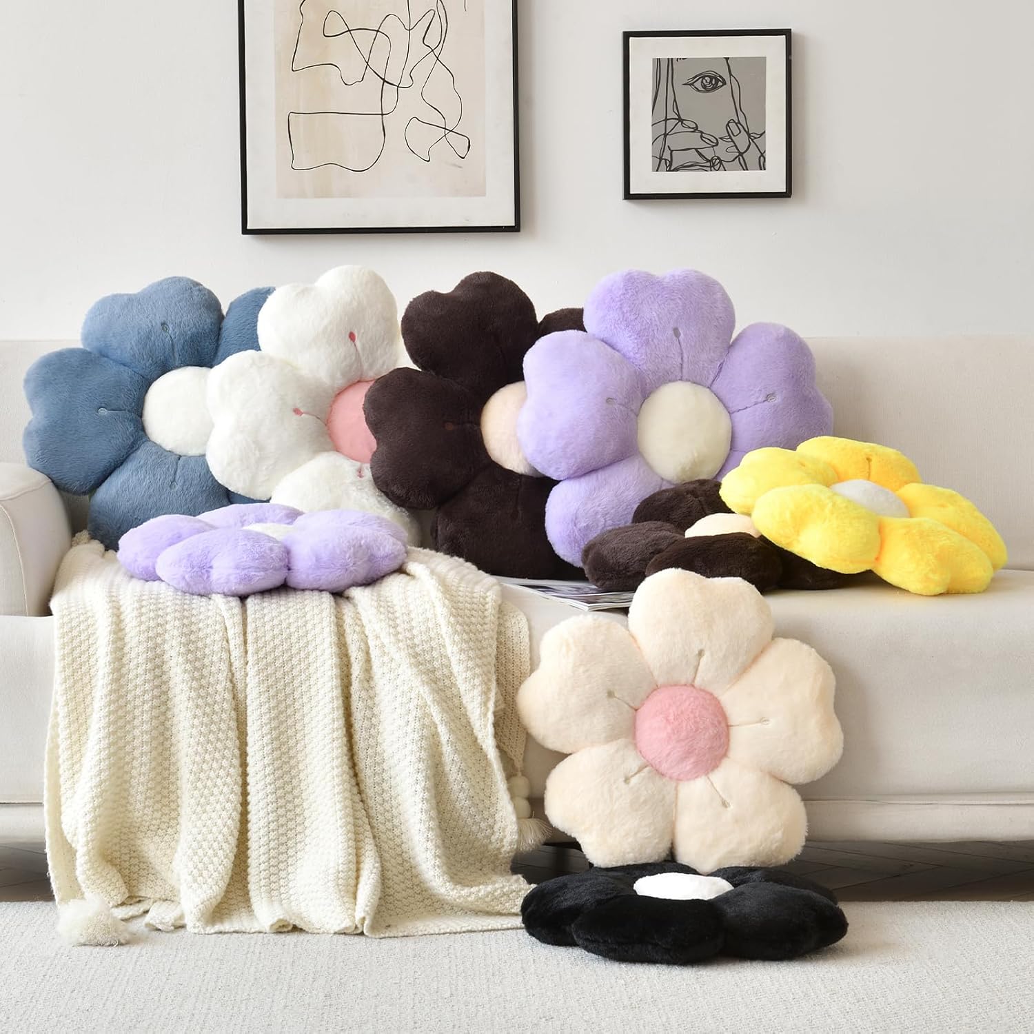 Flower Shaped Pillow