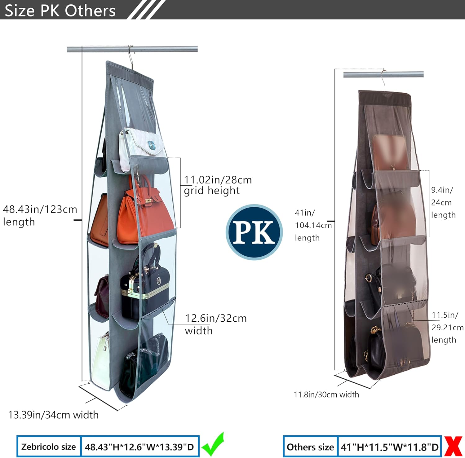 Purse Organizer - 2 Pack