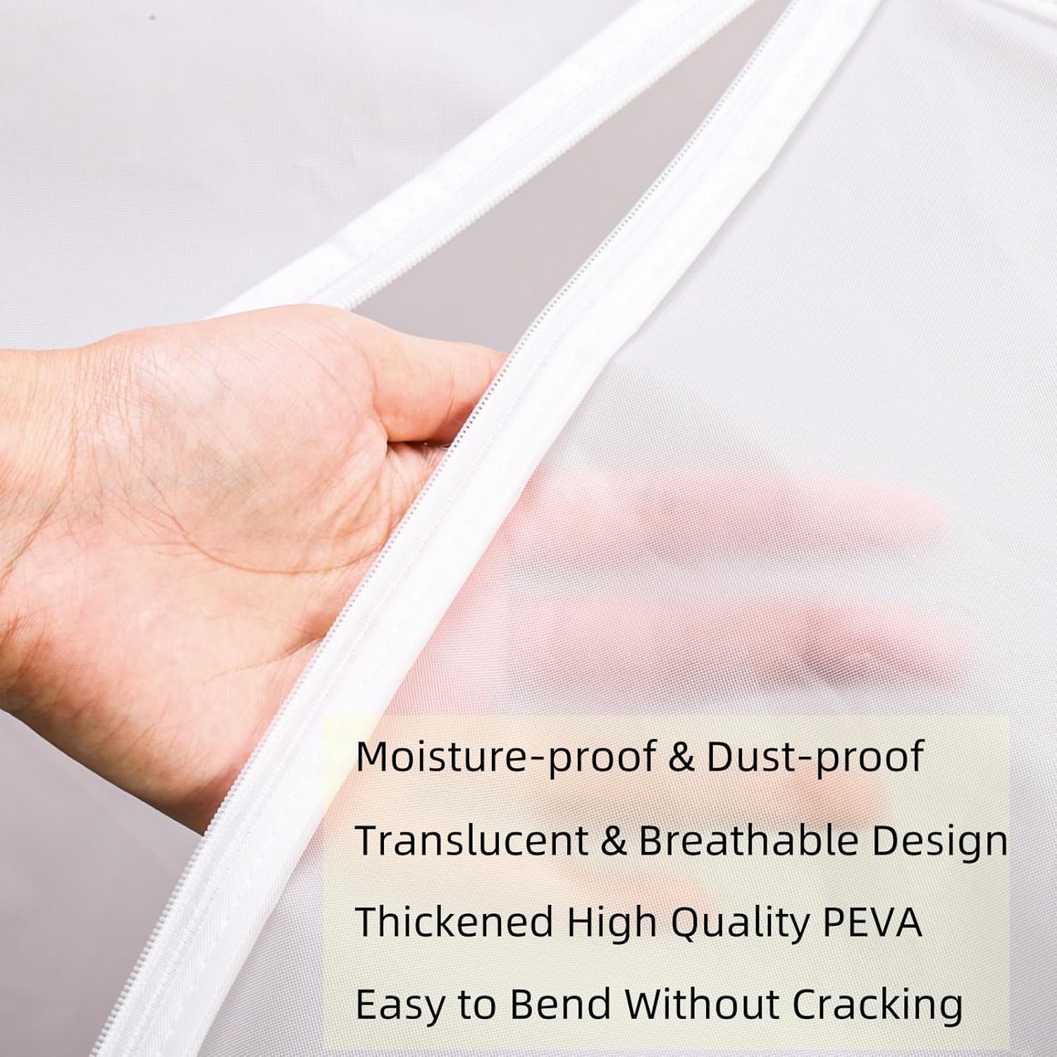 4 Pack Hanging Garment Bags
