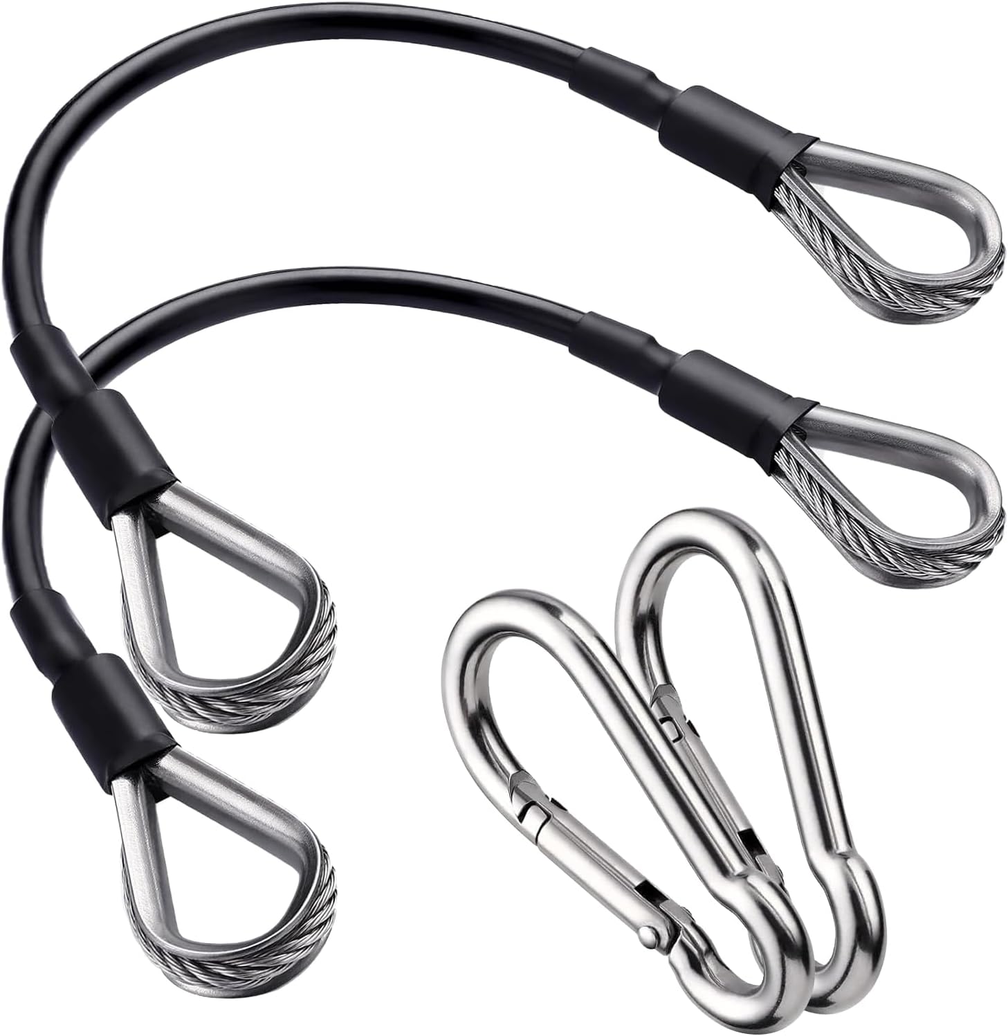 2PCS Gym Cable Extension 2PCS Gym Cable Extension