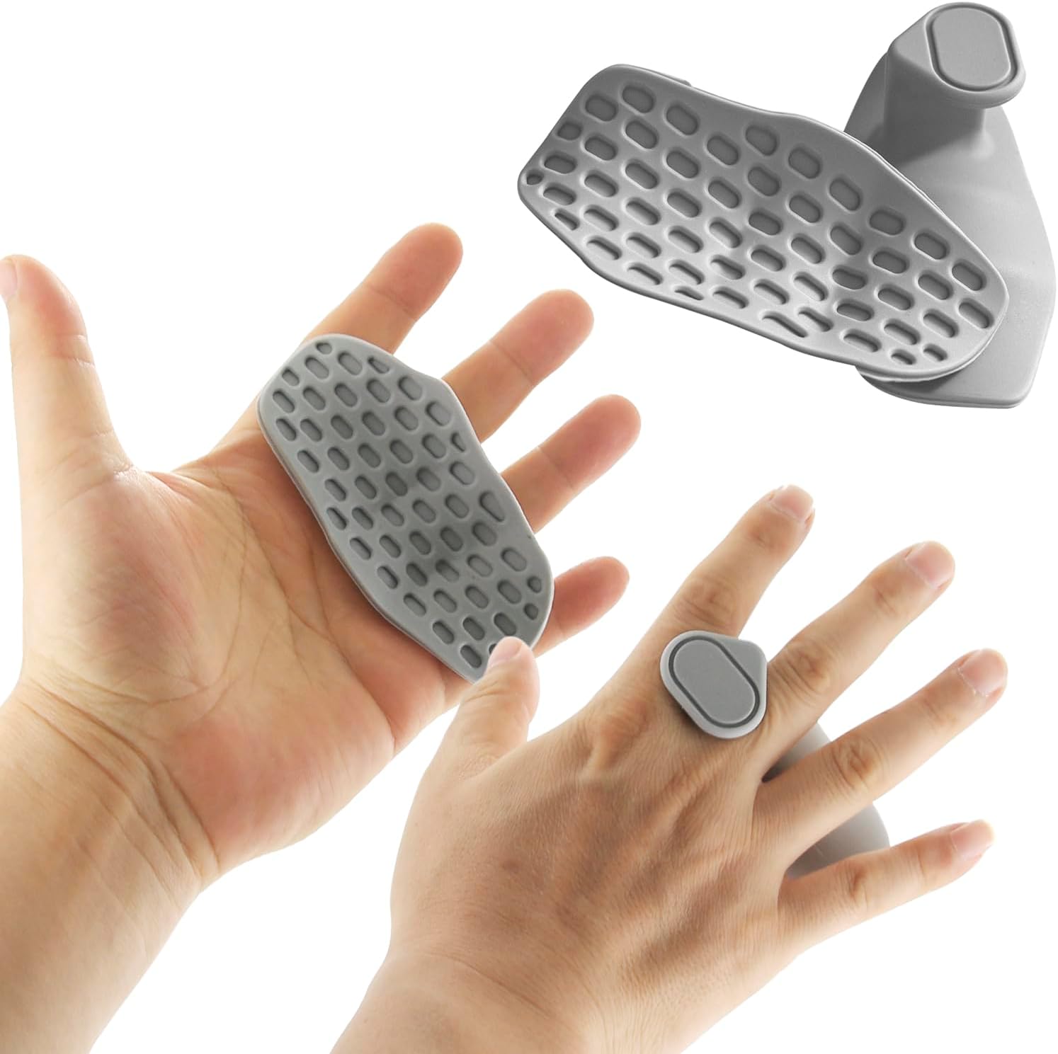 Weight Lifting Grips - Rubber Anti-Slip Workout Grips