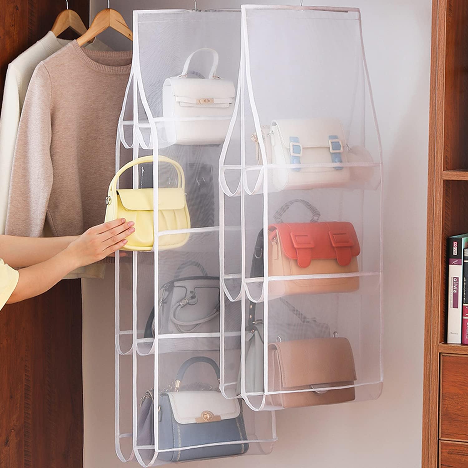 Hanging Handbag Purse Organizer
