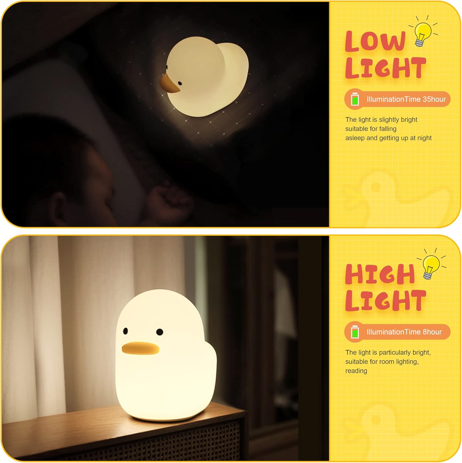 LED Duck Night Light