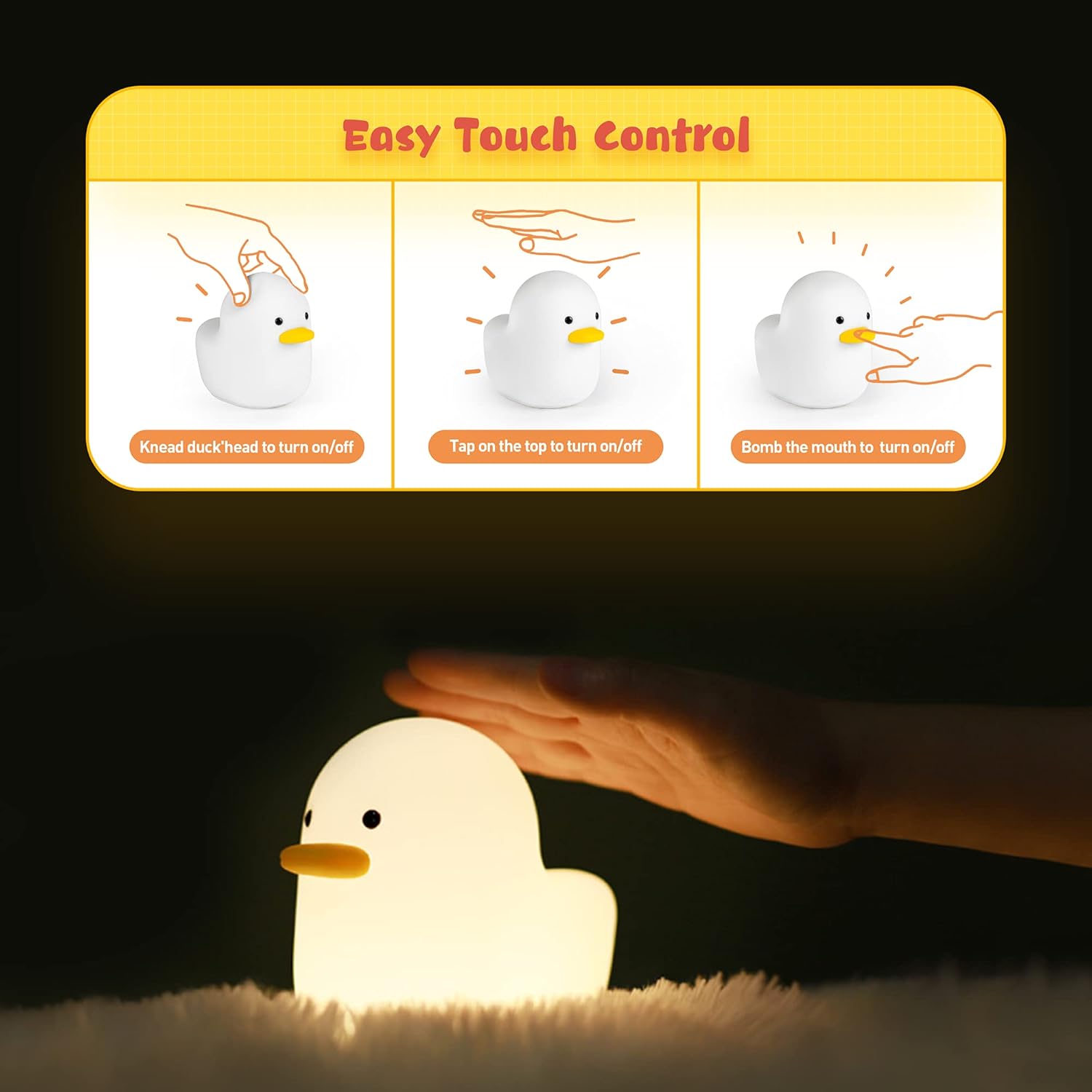 LED Duck Night Light