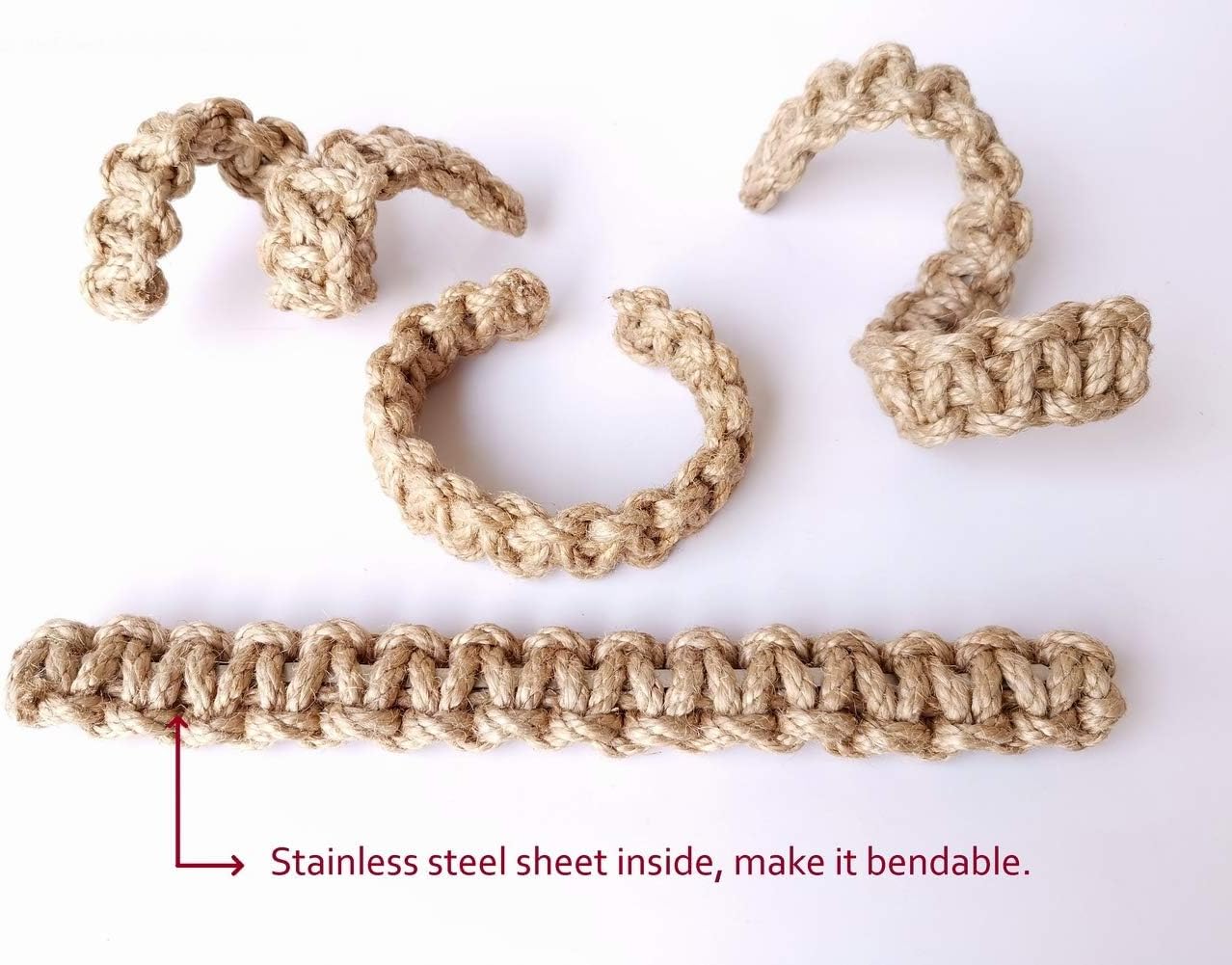 Braided Curtain Tiebacks for Drapes