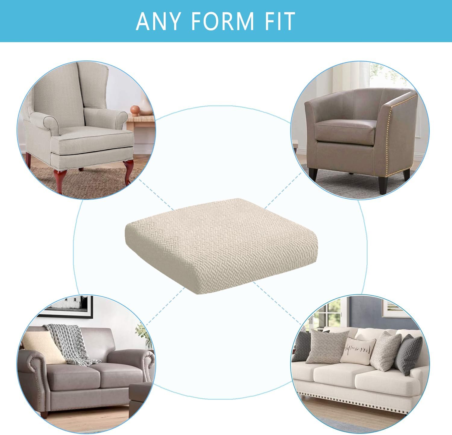Outdoor Waterproof Couch Cushion Covers