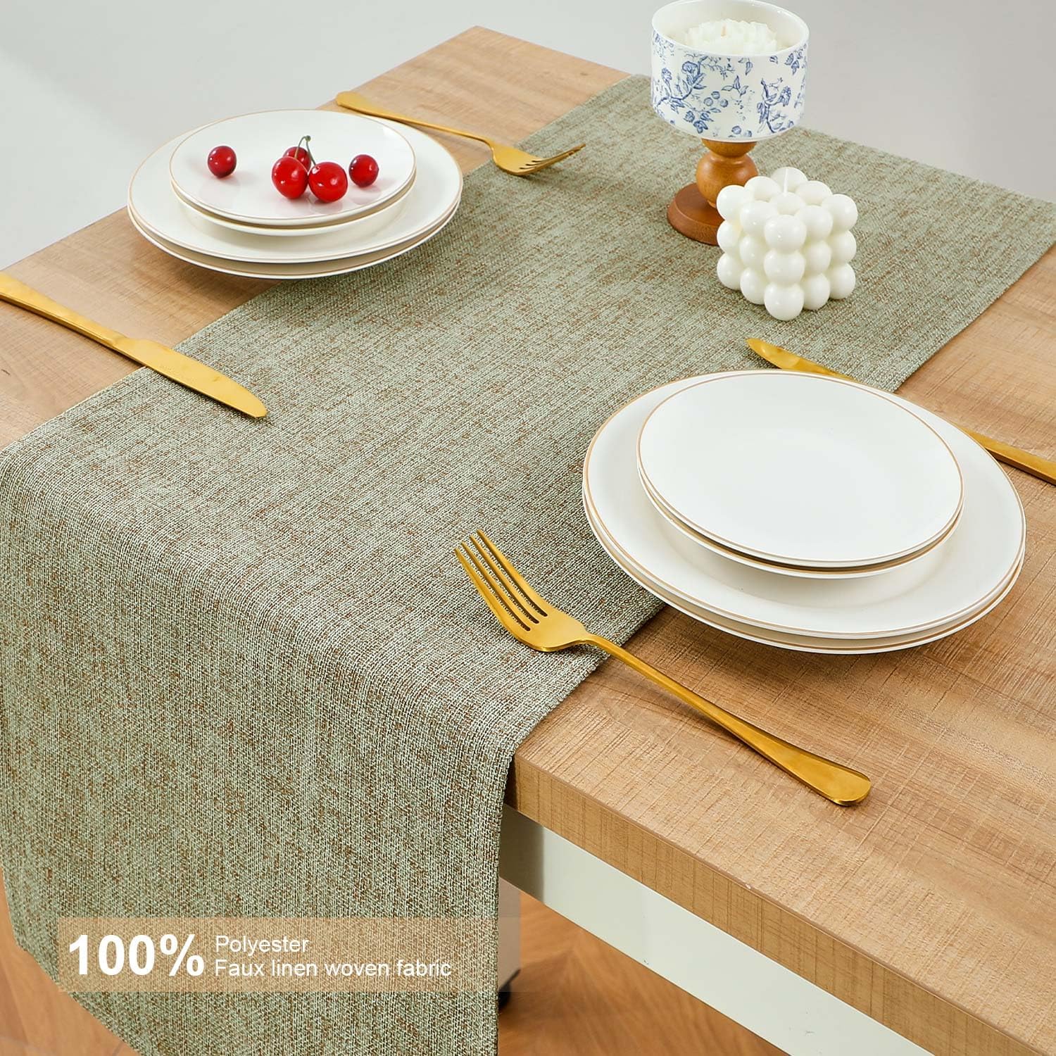 Rustic Table Runner Boho Style