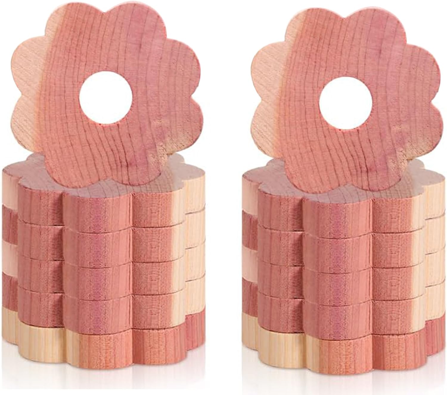 12 Pcs Cedar Blocks for Clothes Storage