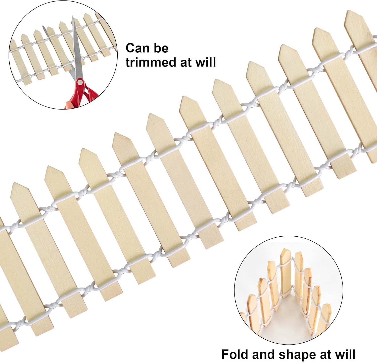 Miniature Wooden Fence