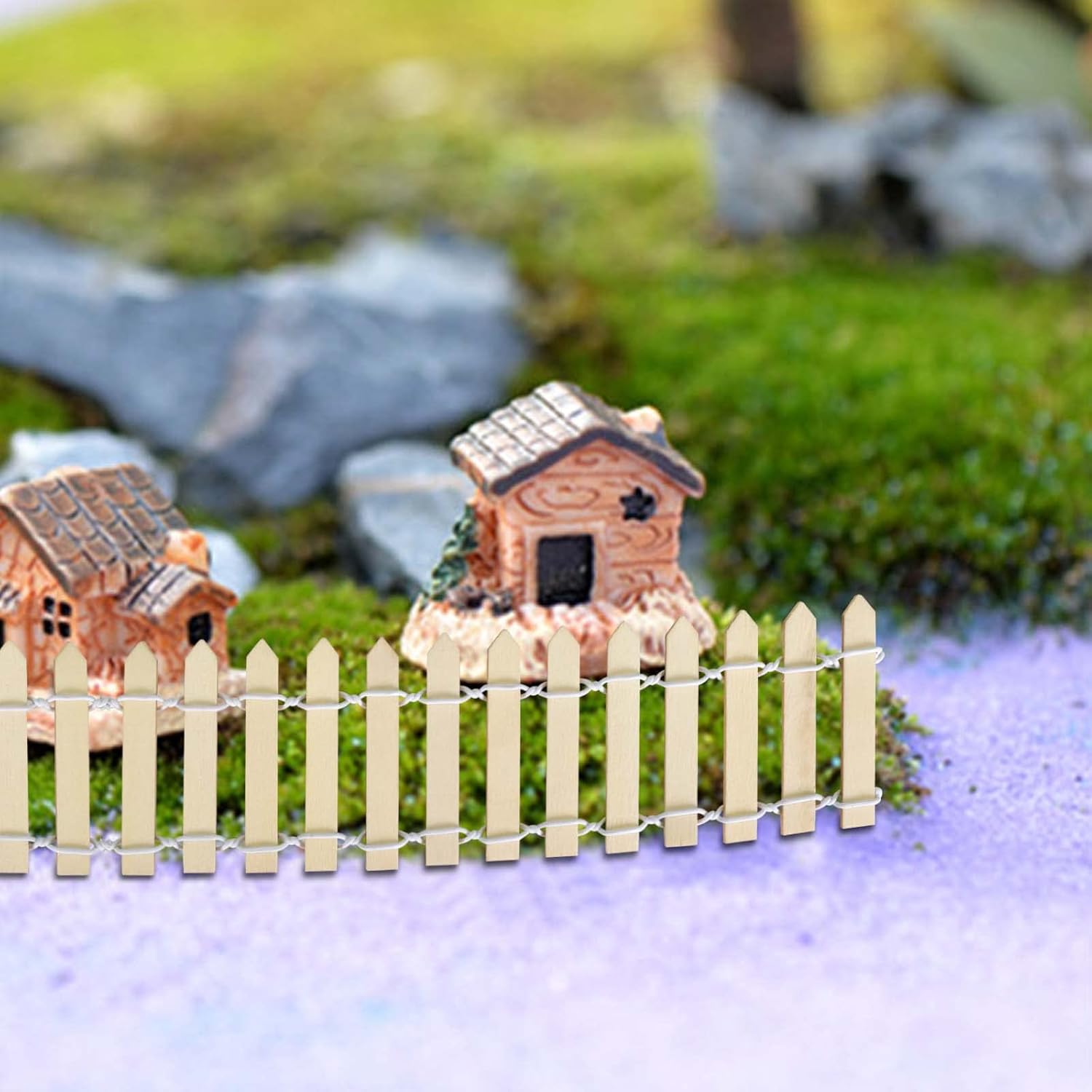Miniature Wooden Fence