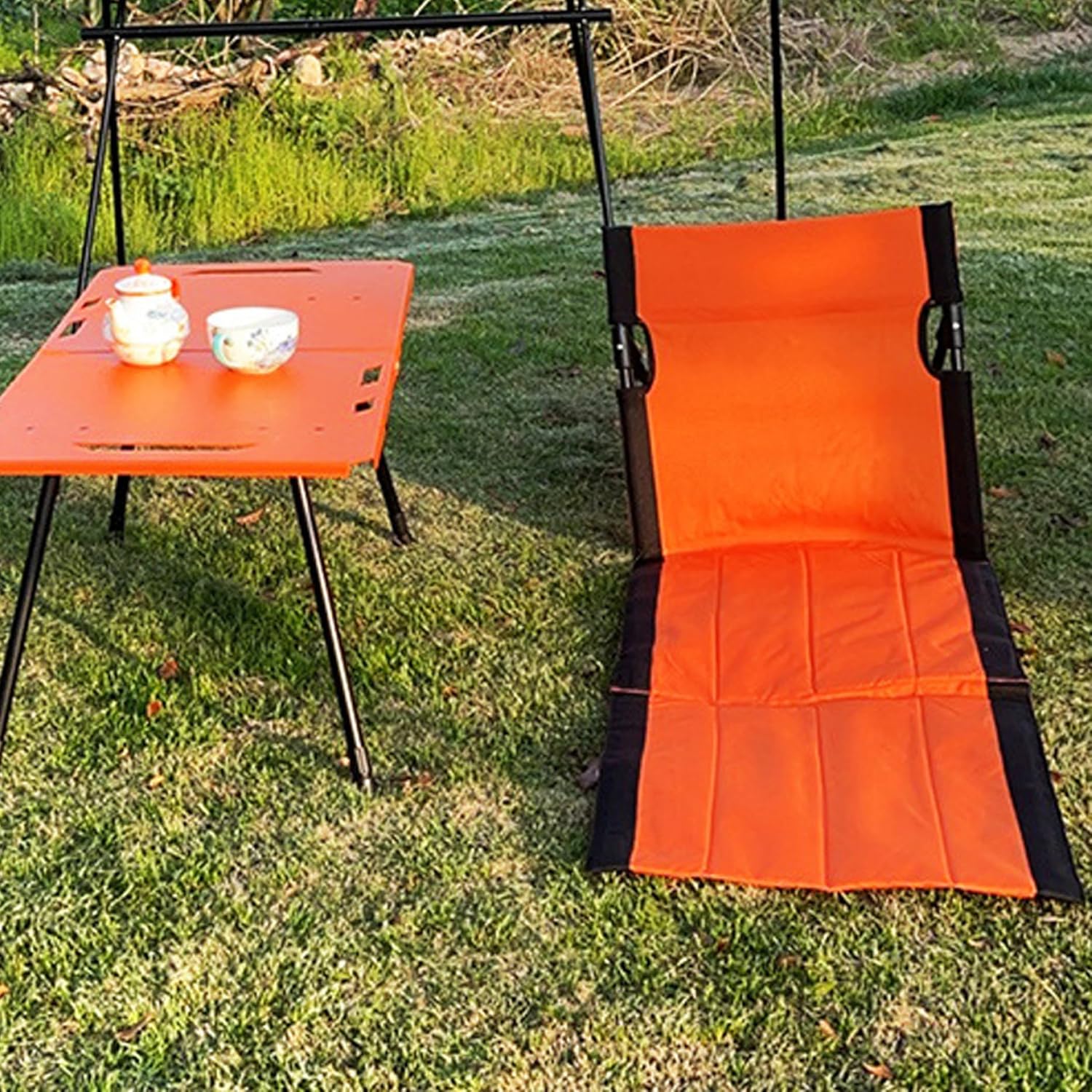 Reclining Beach Mat 15x43.3x15.8/15x26.8x15.8%27%27 Oxford Cloth Waterproof Foldable Beach Lounge Chair Lightweight & Portable Lounger for Adults Holidays Camping Park