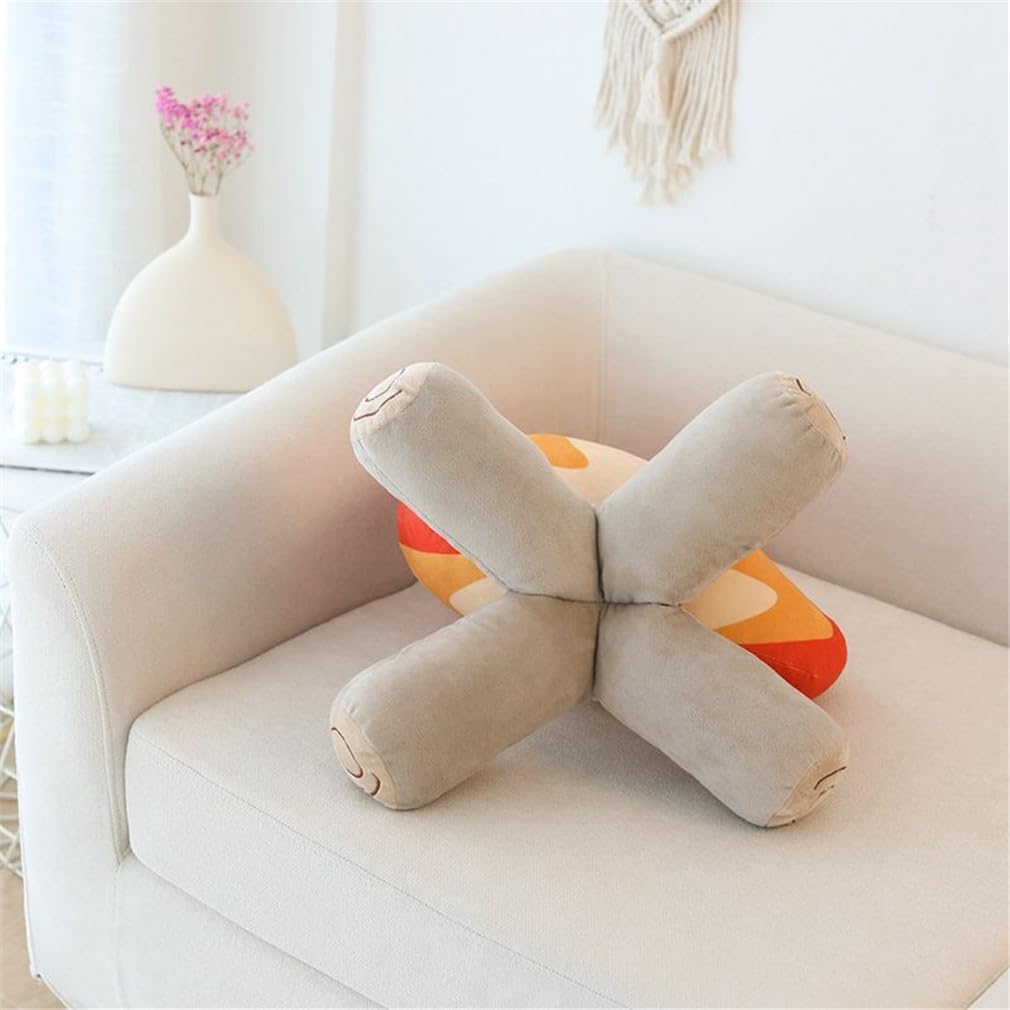 Funny Campfire Pillow Simulation Bonfire Pillow for Outdoor Camping Style Room Decor Funny Campfire Pillow Simulation Bonfire Pillow for Outdoor Camping Style Room Decor