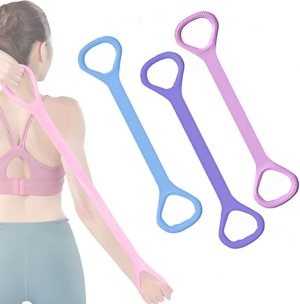 3 Pack Figure 8 Fitness Resistance Band 3 Pack Figure 8 Fitness Resistance Band