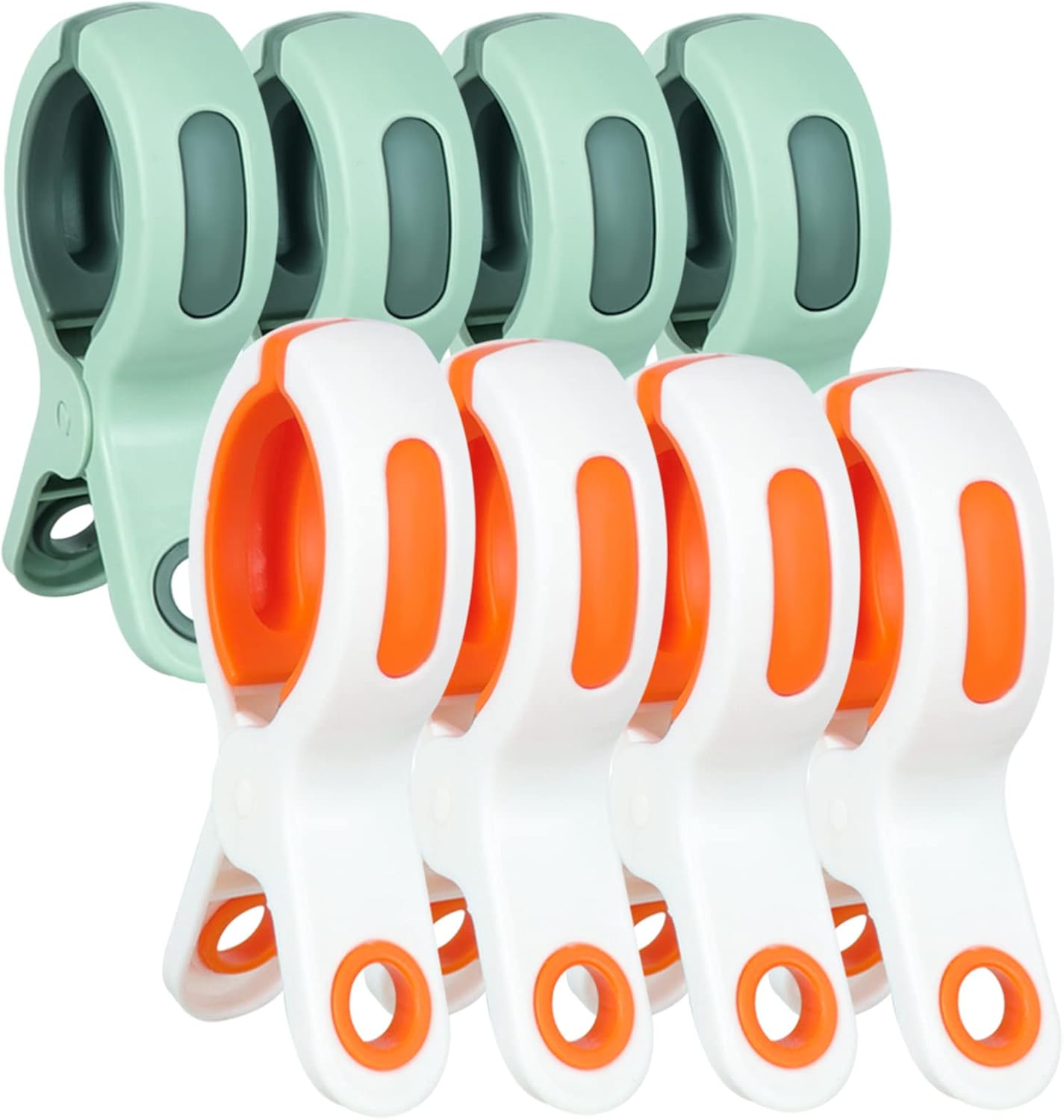 Beach Towel Clips for Beach Chair Towel Holder for Beach Chair Pool Chair on Cruise-Jumbo Size,Plastic Strong Beach Chair Clips to Keep Your Towel from Blowing Away,Heavy Duty and in Bright Colors