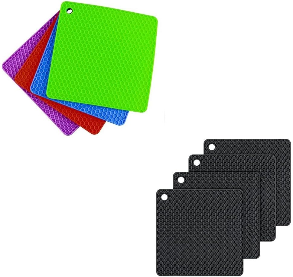 Square Silicone Trivet Mat -