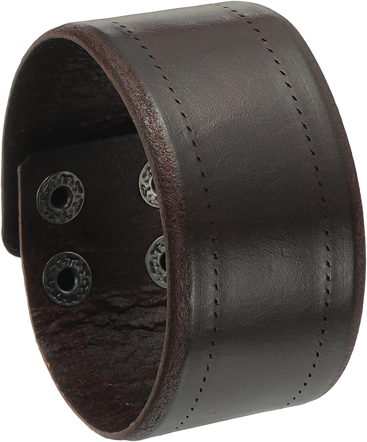 Wide Simple Leather Wristbands Wide Simple Leather Wristbands